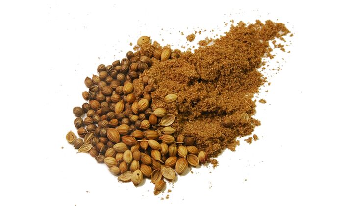 Kişniş tohumu tozu parazitler için etkili bir ilaçtır